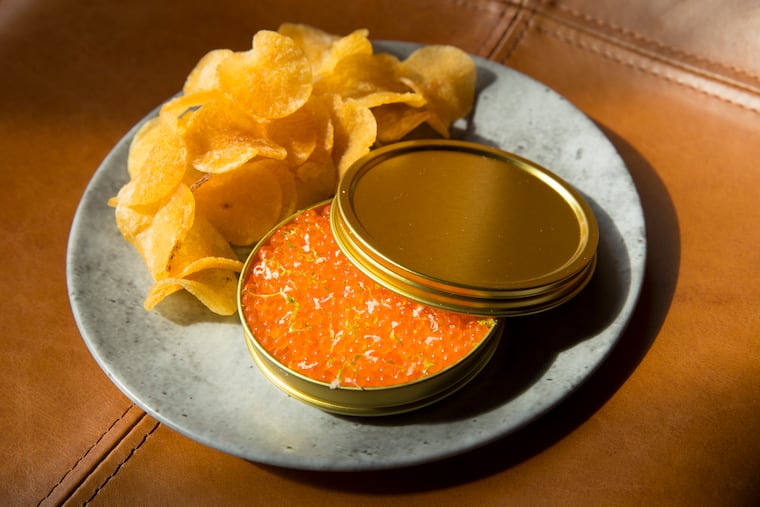 The trout roe at Aether.