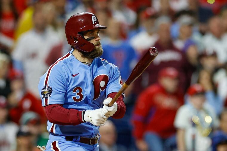 Bryce Harper and the Phillies might have lost Game 5 of the World Series Thursday night, but they were able to draw more local viewers than the Eagles.