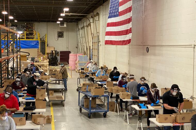 Timberlane factory in Montgomeryville normally makes shutters but has hired 250 mostly parttime workers to add a line of plastic shields to combat coronavirus.