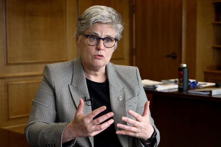 Hennepin County Attorney Mary Moriarty announced the charges against an ICE officer, Christian Castro, Monday.