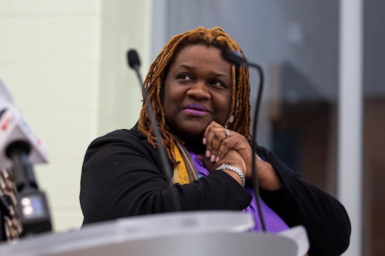 Katherine Nunnally, executive director of the Smith Family Foundation, announced the $40,000 scholarship over four years for a Trenton Central High School graduate on Tuesday Jan. 21, 2020.