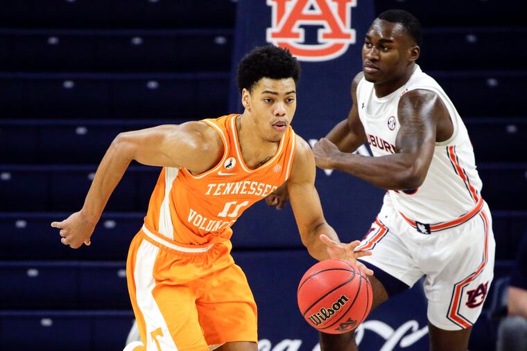 Sixers guard Jaden Springer (11) has signed his rookie contract.