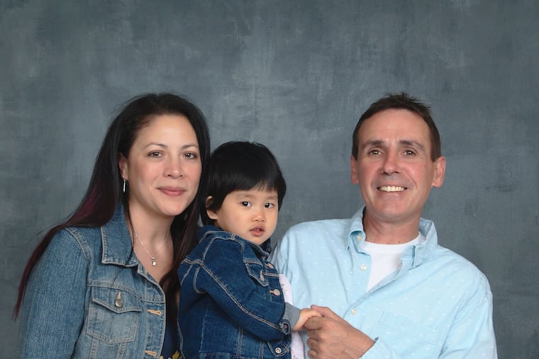 Debi and Emmett with Kyra.