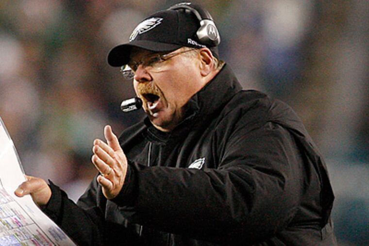 Even Michael Vick not escaped Andy Reid's wrath this season. (David Maialetti / Staff Photographer)