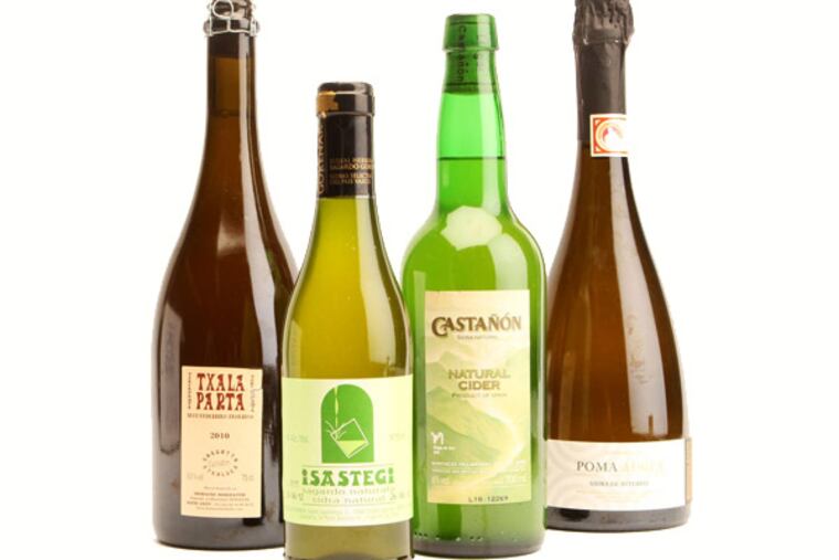 Basque ciders ( CHARLES FOX / Staff Photographer )