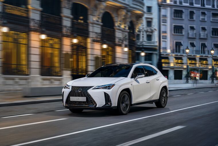 The 2024 Lexus UX 250h definitely wears the look of its big brothers, shrunk down. It’s gone hybrid-only since its 2023 revamp.