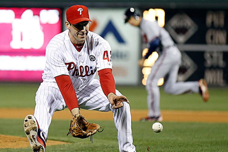 Phillies pitcher Cliff Lee. (Yong Kim/Staff Photographer)