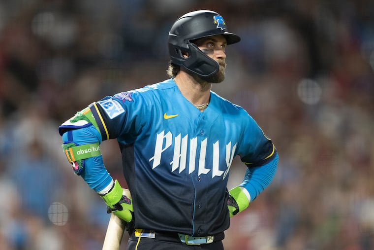 Bryce Harper, a nine-time All-Star, is tied for 11th in the majors with a .903 OPS and among 15 players with at least 20 home runs.