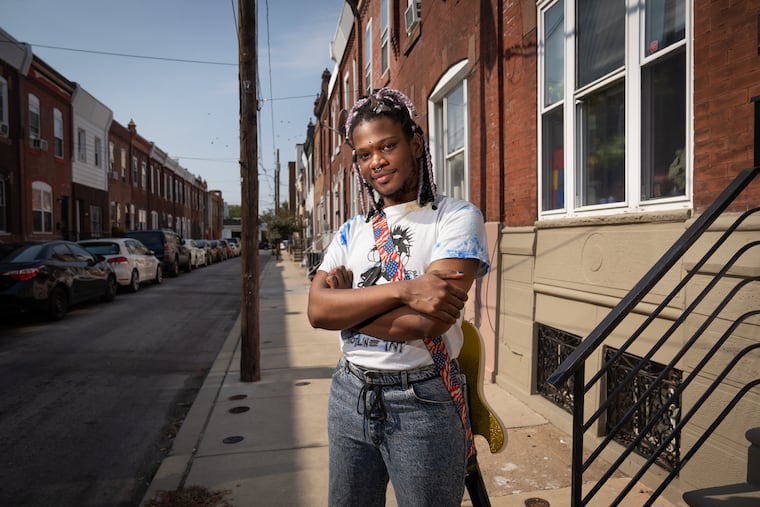 Recording artist Shamir, whose new album is "Shamir," and who also owns the record label Accidental Pop Star, shown here in Philadelphia October 7, 2020.