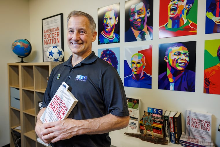 Mark Franek returned to being a teacher in 2022 after working as a lawyer. He teaches at YSC Academy, the high school in Chester for elite boys’ soccer talent that produces World Cup players.