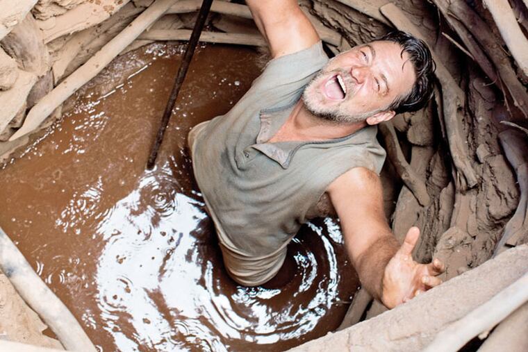 Russell Crowe directs and stars as Joshua Connor in the drama "The Water Diviner," a presentation of RatPac Entertainment and Seven Network Australia in Association with Megiste Films, DC Tour, EJM Productions, Axphon, released domestically by Warner Bros. Pictures. (Mark Rogers)