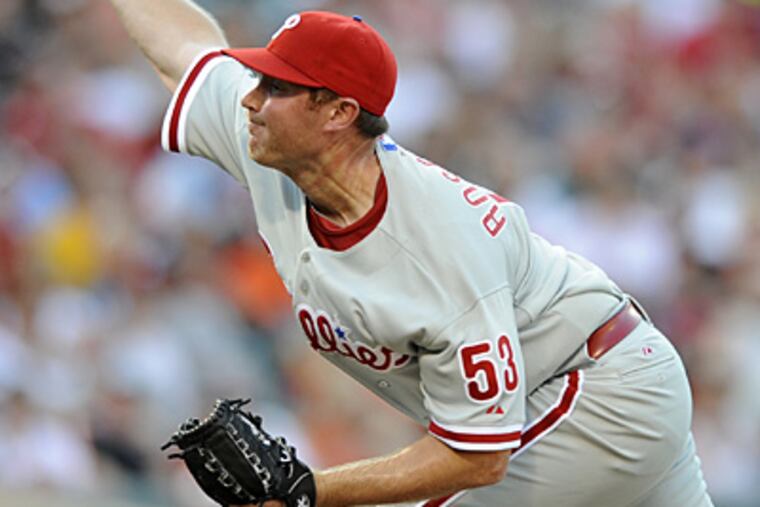 "It's still one of the best days of my life," B.J. Rosenberg said after picking up the loss on Saturday. (Nick Wass/AP)