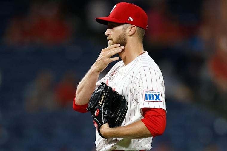 Reliever Caleb Kilian made four appearances since arriving via trade on Aug. 3.