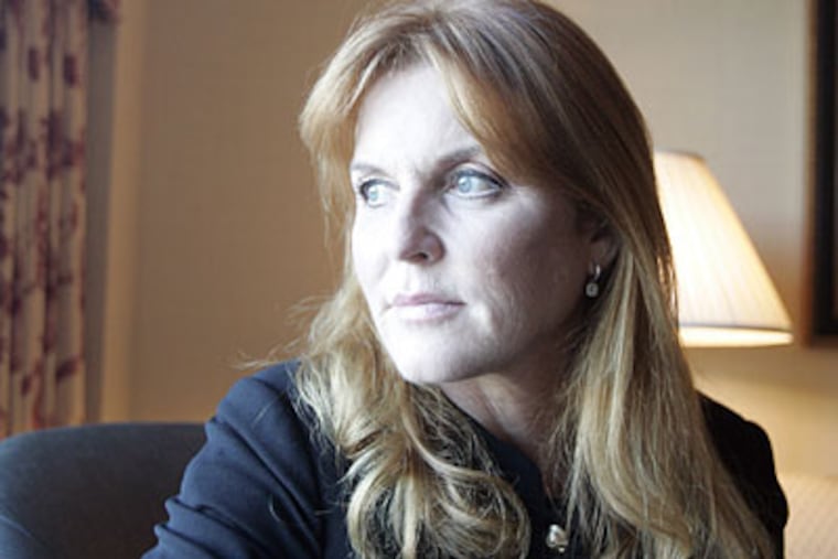 Sarah Ferguson, the Duchess of York, was a producer for a new film about the British royalty, "The Young Victoria." ( Bonnie Weller / Staff Photographer )