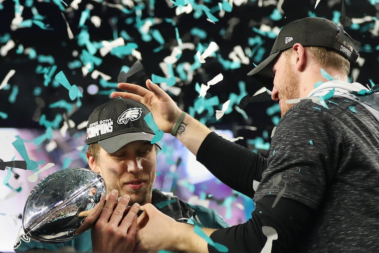 Nick Foles will always be the quarterback that led the Eagles to their first Super Bowl win, but Carson Wentz is the team's future.