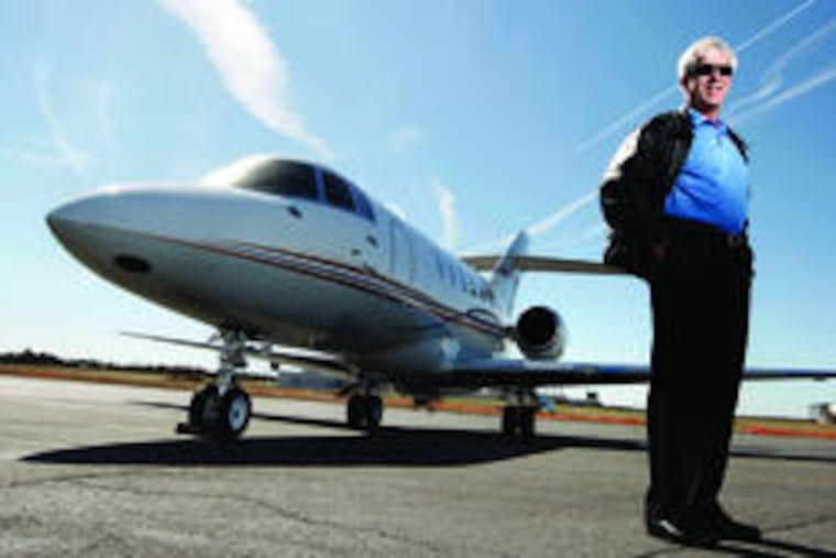 for the two Borgata jets, "in frequent use" flying high-rollers to Atlantic City.