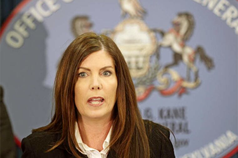 Pa. Attorney General Kathleen Kane.