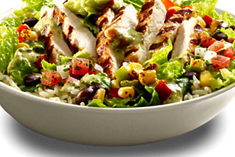 The Gang has to give Taco Bell points for trying - Americans need choices besides beef, beans and cheese smashed into a giant Dorito - but this "salad" created by Chef Lorena Garcia is an alternative only if you're looking for something healthier to eat at Taco Bell.