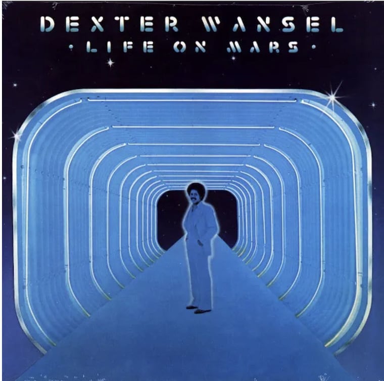 The cover image to Dexter Wansel's 1976 album  'Life On Mars.'