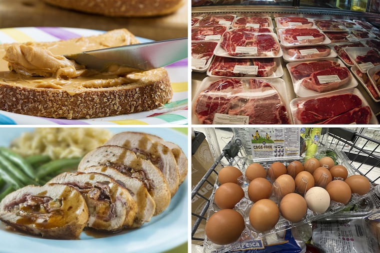 What’s your go-to source for protein — peanut butter, beef, eggs, or chicken breast? These protein facts may make you rethink your choices. Stephen Mcsweeny / MCT; Robert F. Bukaty / AP ; Keith Srakocic / AP ; Bill Hogan / Chicago Tribune / MCT