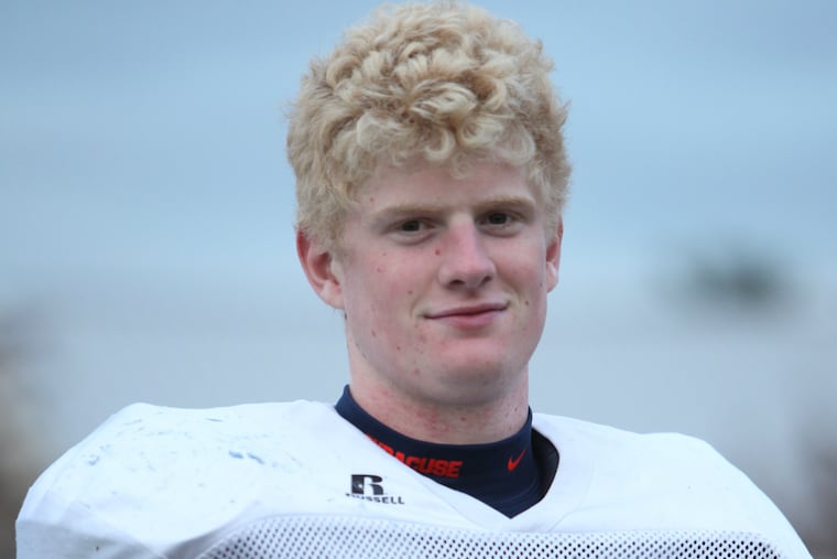 Malvern Prep wide receiver John Nassib.
