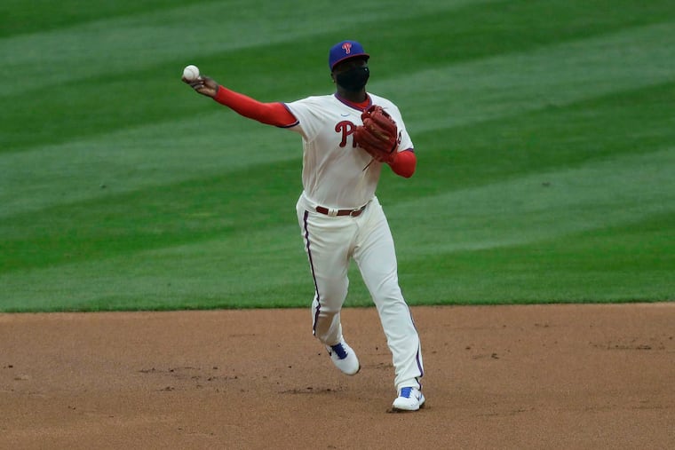 Shortstop Didi Gregorius missed 41 games before returning to the Phillies' lineup Friday night.
