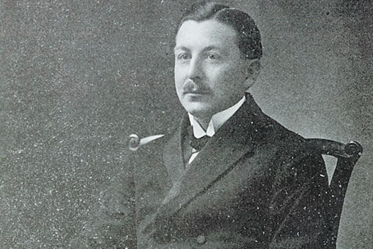 Picture of the Rev. Carl Krepper, while serving at Frieden's (or Peace) Lutheran Church in Philadelphia in 1917.