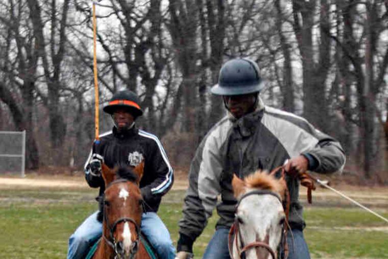 Polo has taken Daymar Rosser (left) and his brother Kareem around the world. They will compete this weekend in Virginia.