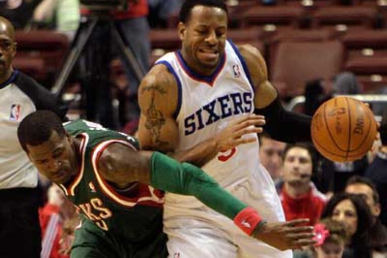 The Sixers improved to 6-0 at home and 10-3 overall after Monday's victory over the Bucks.(David Maialetti / Staff Photographer)