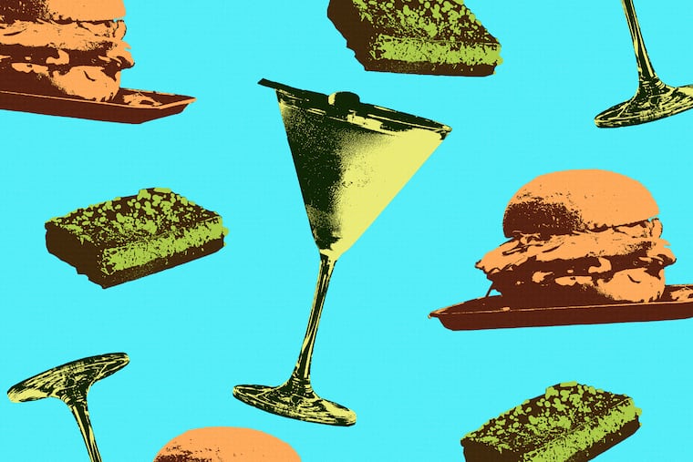 Photo illustration of Philly food trends