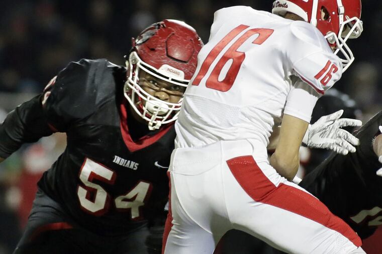 Lenape senior Aaron Acosta led the Indians to the S.J. 5 title.