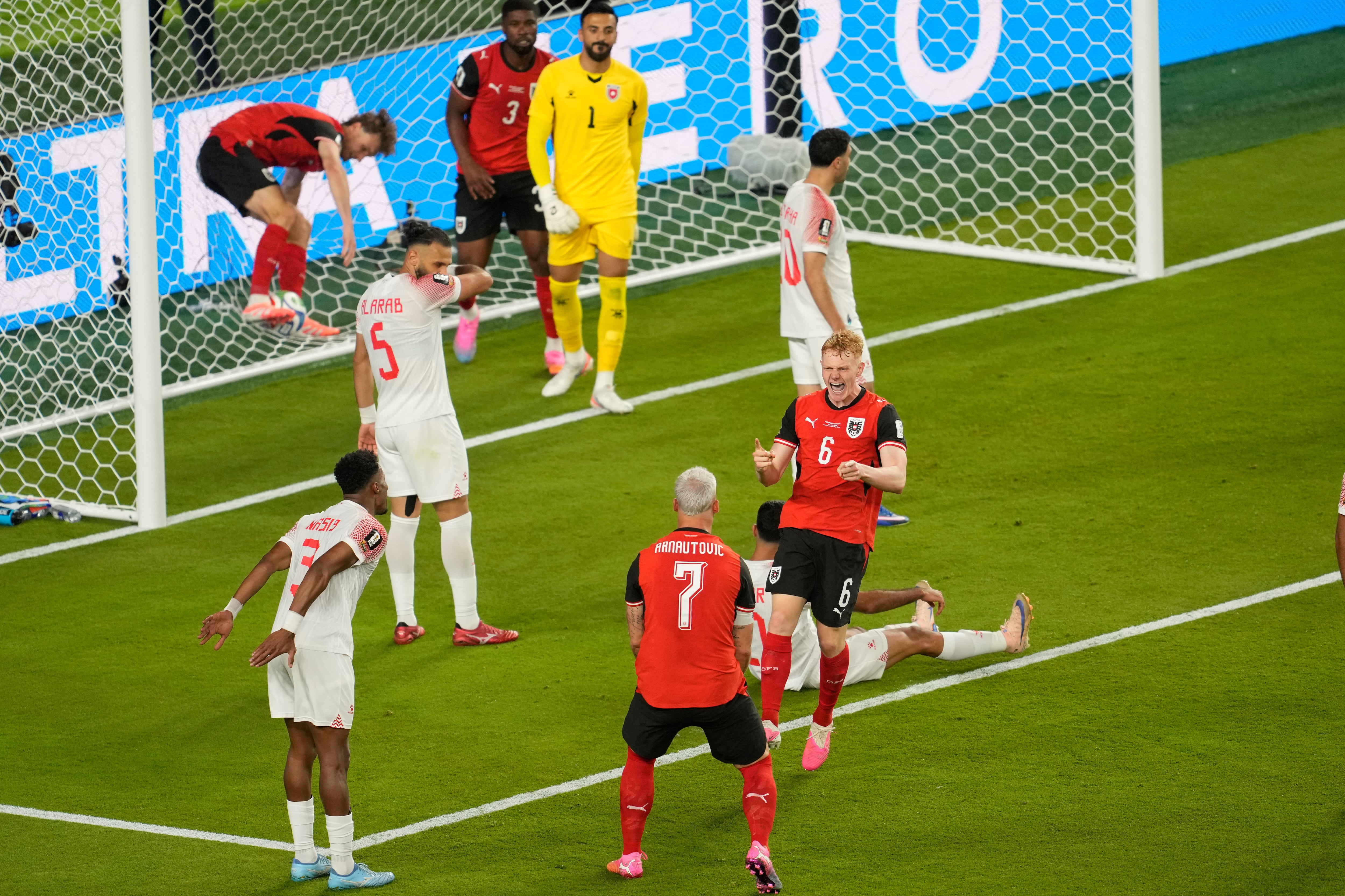 Austria beats Jordan 3-1 for its first World Cup win in 36 years