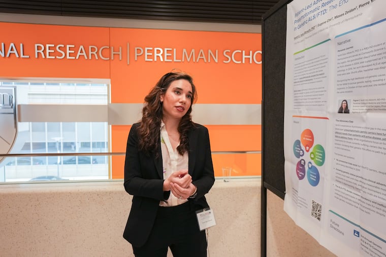 Yentli Soto Albrecht inherited a genetic mutation that can cause ALS, a neurodegenerative disease that claimed her father's life two years ago. She's also an M.D.-Ph.D. student at Penn.