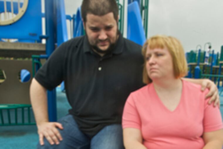 Joseph Nasto and Kate Cummings helped found Build Jake's Place, which is working with nonprofit Boundless Playgrounds.