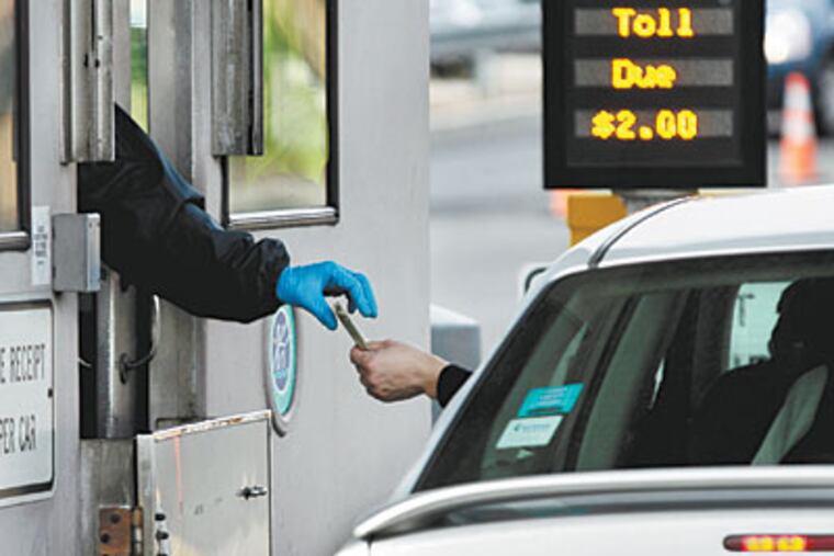 The Burlington County Bridge Commission has deep pockets, and deep party ties. (ELIZABETH ROBERTSON / Staff Photographer)