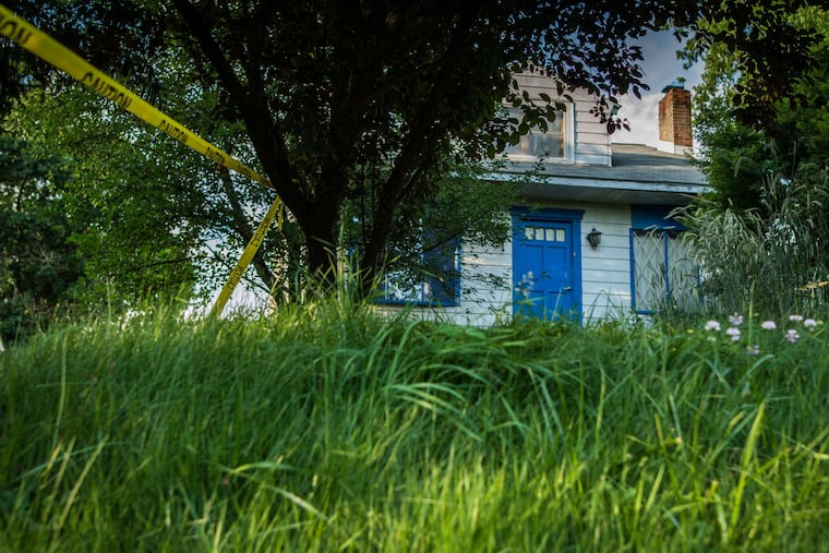 Lee Kaplan lived in this house in Feasterville with an 18-year-old he considered his wife and 11 girls, two of whom are believed to be his children.