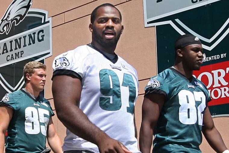 Eagles defensive lineman Fletcher Cox. (Michael Bryant/Staff Photographer)