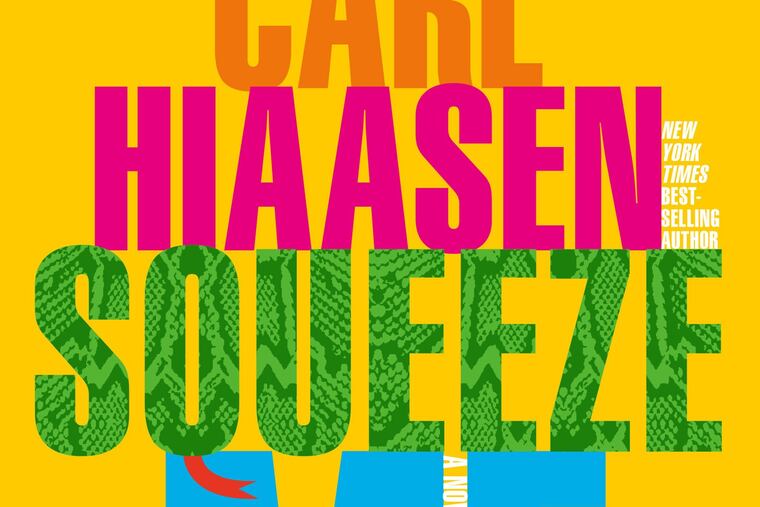 "Squeeze Me" by Carl Hiaasen; Knopf (352 pages, $28.95). (Penguin Random House/TNS)