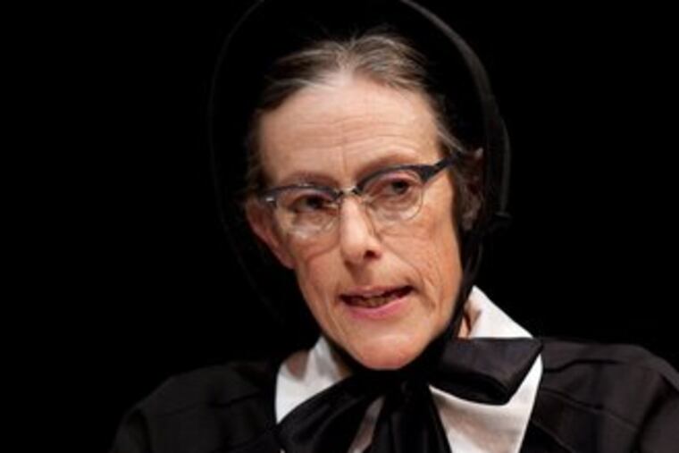 Ceal Phelan in "Doubt: A Parable" at People's Light & Theatre Company.