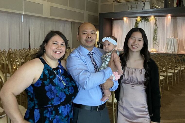 Dawn, Jimmy (holding Raya) and Kaitlyn
.