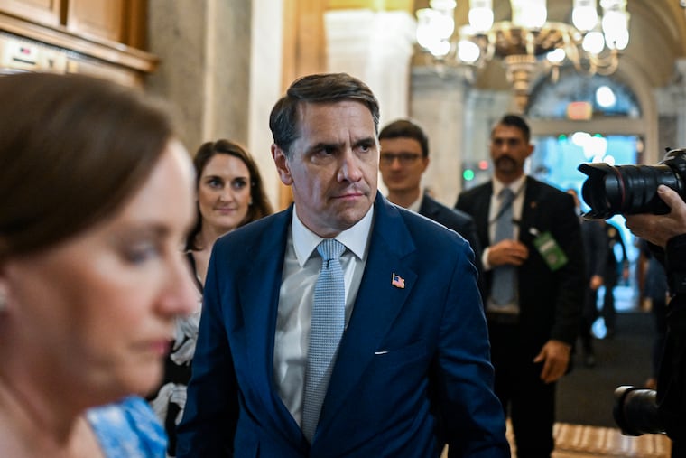 Acting Attorney General Todd Blanche met with Senate Republicans on Thursday to discuss the administration's $1.8 billion fund to compensate people who believe they were wrongfully targeted by federal prosecutors.
