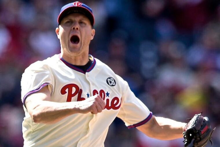 Phillies closer Jonathan Papelbon. (Mitchell Leff/Getty Images)