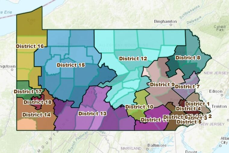 The DistrictBuilder mapping tool allows Pennsylvanians to redraw congressional district lines for cash prizes up to $5,000.