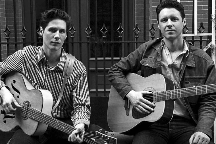 The Cactus Blossoms - brothers Jack Torrey (left) and Page Burkum - are to play Wednesday at Johnny Brenda's. "I like to sing and harmonize . . . so I just sang with him," Burkum says of starting up the duo with his brother, who uses a stage name.