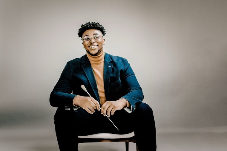 This month, 24-year-old Philadelphia-born conductor Na’Zir McFadden is conducting the No Name Pops at the Kimmel Center, and the Philadelphia Ballet Orchestra in multiple performances of "The Nutcracker."