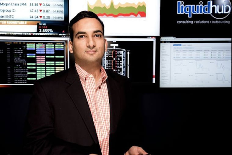 Jonathan Brassington of Liquidhub. (handout)