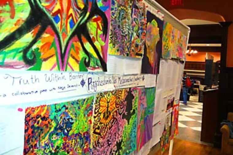 The first-ever Psychedemia conference was held at the University of Pennsylvania this weekend. (Jason Nark/Staff)