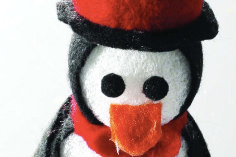 Keep warm inside, make a cool penguin. (Tribune News Service)