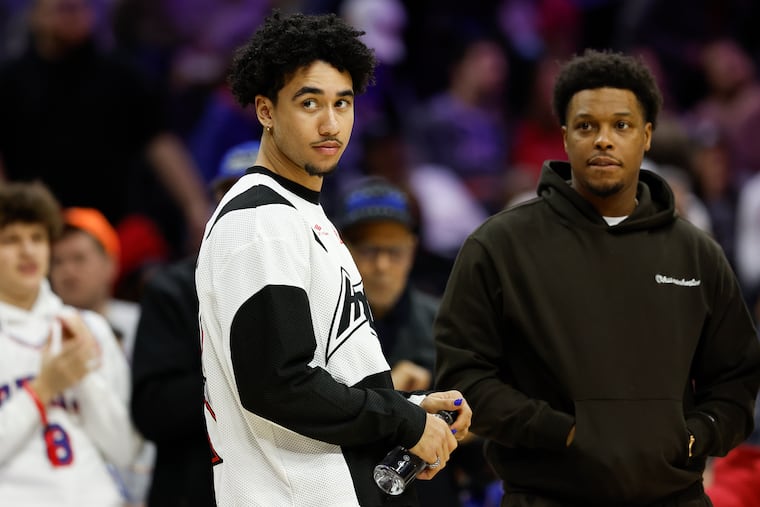 Sixers guard Jared McCain played only 23 games in 2024-25 before a meniscus injury ended his season.