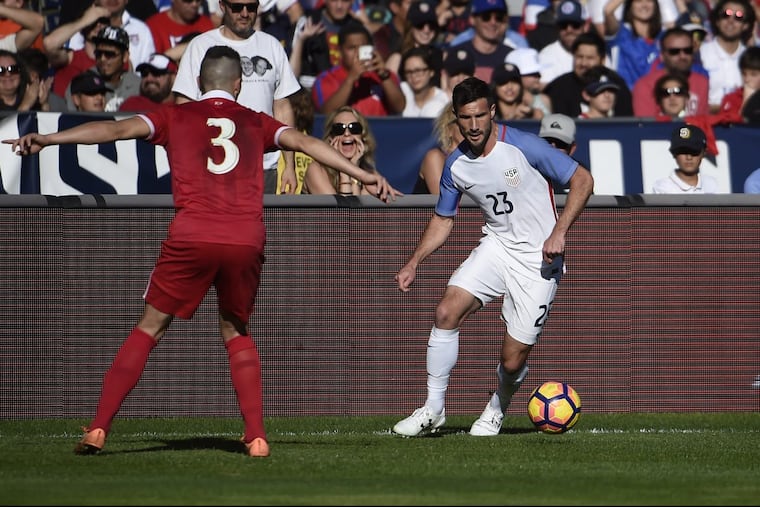 Philadelphia Union midfielder Chris Pontius has played twice for the United State men’s national soccer team in his career.